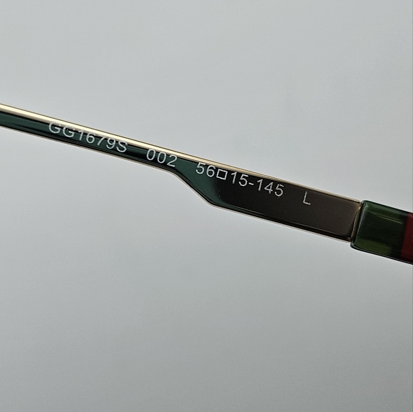 GUCCI AVIATOR GG LOGO GG1679S GOLD UNISEX - Picture 13 of 15